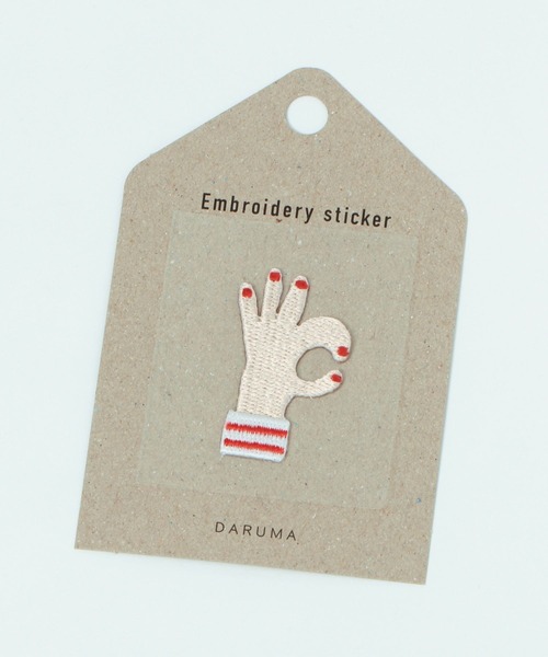 studio CLIP（スタディオクリップ）の「【daily CLIP】刺繍ステッカー モチーフ（その他雑貨・レディース・その他5/その他2/その他8/その他7/その他3/その他4/その他6/その他1/その他9/オフホワイト/ホワイト/ライトグレー/シルバーグレー/サンドグレー/スモーク/ダークグレー/チャコール/ブラック/グレー・FREE）」の19枚目の写真