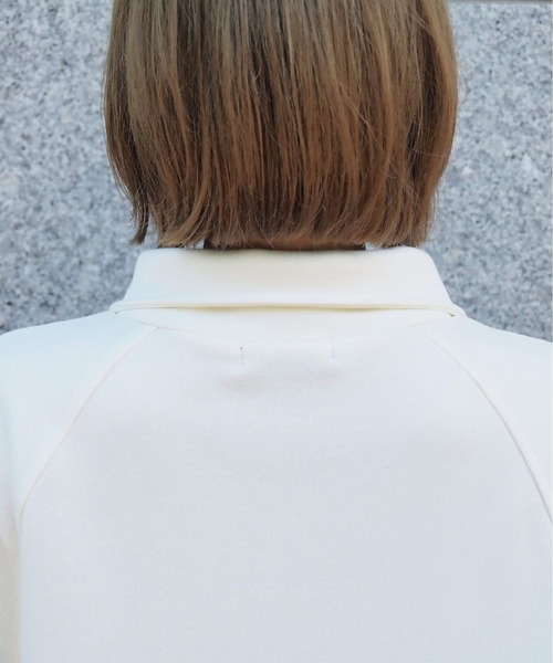 tiptop（ティップトップ）の「【manamiさんコラボ/ZOZO限定】裏毛ハーフジッププルオーバー（スウェット・レディース・チャコールグレー/グレー/アイボリー・FREE）」の18枚目の写真