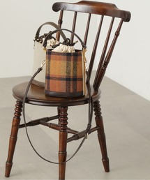 N.（N. Natural Beauty Basic） | ◆配色バケツショルダーバッグ(ビジネスバッグ)