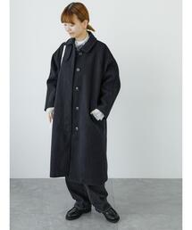 Lugnoncure | フェイクウールステンカラーコート(ステンカラーコート)