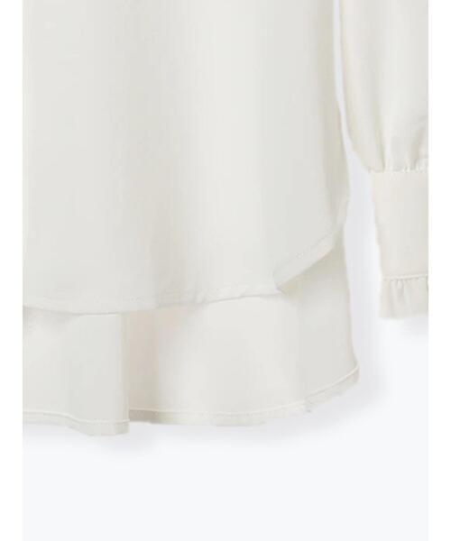 Te chichi(テチチ)の「バイアスレーススタンドフリルブラウス(シャツ/ブラウス・レディース・オフホワイト・F)」の11枚目の写真