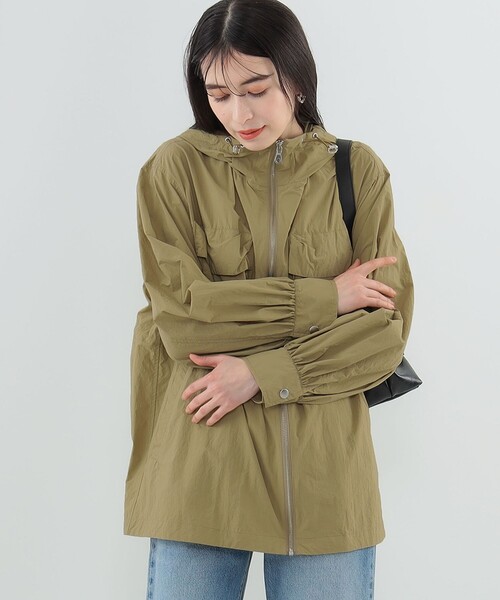 Ray BEAMS（レイビームス）の「Ray BEAMS / ライト マウンテンパーカー（マウンテンパーカー・レディース・サックスブルー/ブラウン系その他3・1/0）」の3枚目の写真