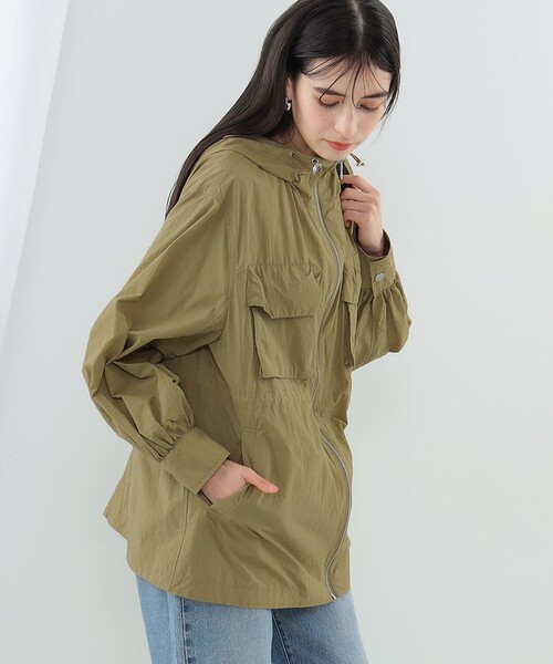 Ray BEAMS（レイビームス）の「Ray BEAMS / ライト マウンテンパーカー（マウンテンパーカー・レディース・サックスブルー/ブラウン系その他3・1/0）」の5枚目の写真