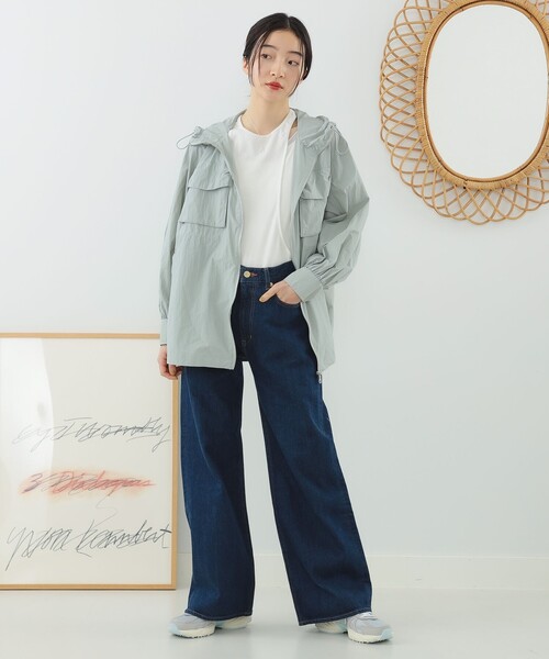 Ray BEAMS（レイビームス）の「Ray BEAMS / ライト マウンテンパーカー（マウンテンパーカー・レディース・サックスブルー/ブラウン系その他3・1/0）」の6枚目の写真