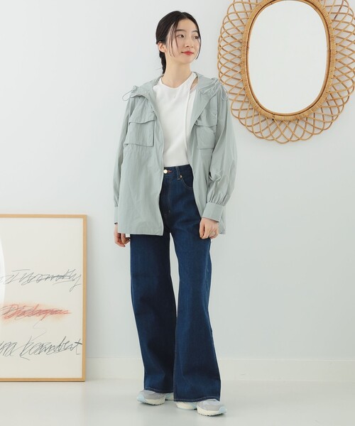 Ray BEAMS（レイビームス）の「Ray BEAMS / ライト マウンテンパーカー（マウンテンパーカー・レディース・サックスブルー/ブラウン系その他3・1/0）」の7枚目の写真