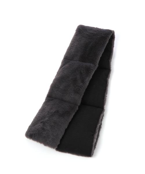 BAYFLOW(ベイフロー)の「コーディロイボアリバーシブルマフラー(マフラー・メンズ・ナチュラル/ベージュ/クリアブルー/ブラック・FREE)」の15枚目の写真