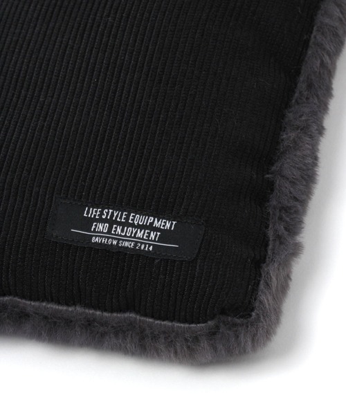 BAYFLOW(ベイフロー)の「コーディロイボアリバーシブルマフラー(マフラー・メンズ・ナチュラル/ベージュ/クリアブルー/ブラック・FREE)」の16枚目の写真