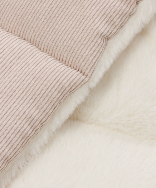 BAYFLOW(ベイフロー)の「コーディロイボアリバーシブルマフラー(マフラー・メンズ・ナチュラル/ベージュ/クリアブルー/ブラック・FREE)」の20枚目の写真