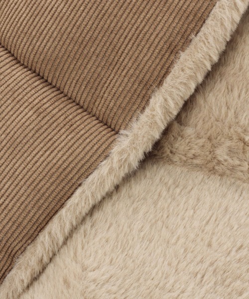 BAYFLOW(ベイフロー)の「コーディロイボアリバーシブルマフラー(マフラー・メンズ・ナチュラル/ベージュ/クリアブルー/ブラック・FREE)」の22枚目の写真