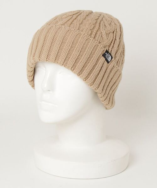 THE NORTH FACE(ザノースフェイス)の「【THE NORTH FACE】Cable Beanie(ニットキャップ/ビーニー・メンズ・ブラック/グレー/ネイビー/ベージュ・FREE)」の3枚目の写真