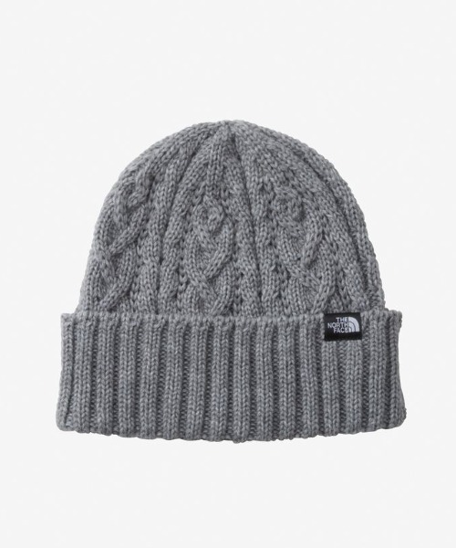 THE NORTH FACE(ザノースフェイス)の「【THE NORTH FACE】Cable Beanie(ニットキャップ/ビーニー・メンズ・ブラック/グレー/ネイビー/ベージュ・FREE)」の2枚目の写真