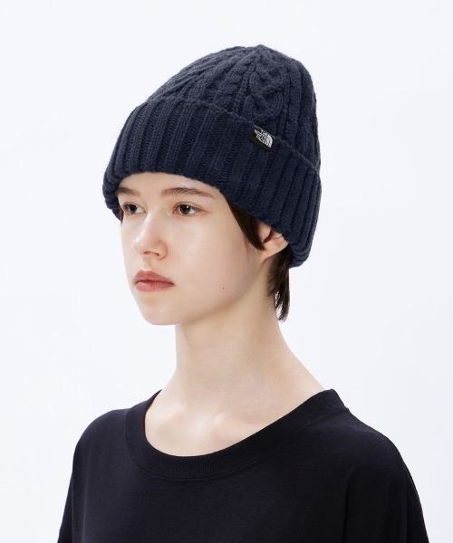 THE NORTH FACE(ザノースフェイス)の「【THE NORTH FACE】Cable Beanie(ニットキャップ/ビーニー・メンズ・ブラック/グレー/ネイビー/ベージュ・FREE)」の7枚目の写真