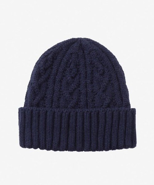 THE NORTH FACE(ザノースフェイス)の「【THE NORTH FACE】Cable Beanie(ニットキャップ/ビーニー・メンズ・ブラック/グレー/ネイビー/ベージュ・FREE)」の6枚目の写真