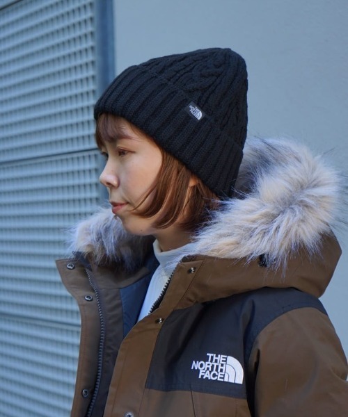 THE NORTH FACE(ザノースフェイス)の「【THE NORTH FACE】Cable Beanie(ニットキャップ/ビーニー・メンズ・ブラック/グレー/ネイビー/ベージュ・FREE)」の10枚目の写真