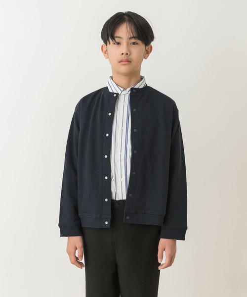 URBAN RESEARCH DOORS(アーバンリサーチドアーズ)の「『WEB/一部店舗限定サイズ』ストレッチレギュラーカラーシャツ(KIDS)(シャツ/ブラウス・キッズ・ブルー系その他/ホワイト系その他・135/120/150)」の11枚目の写真