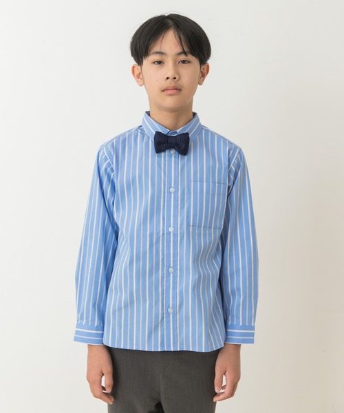 URBAN RESEARCH DOORS(アーバンリサーチドアーズ)の「『WEB/一部店舗限定サイズ』ストレッチレギュラーカラーシャツ(KIDS)(シャツ/ブラウス・キッズ・ブルー系その他/ホワイト系その他・135/120/150)」の17枚目の写真