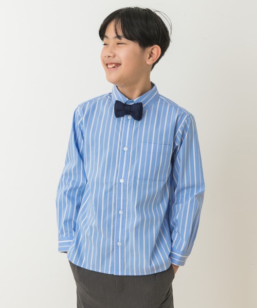 URBAN RESEARCH DOORS(アーバンリサーチドアーズ)の「『WEB/一部店舗限定サイズ』ストレッチレギュラーカラーシャツ(KIDS)(シャツ/ブラウス・キッズ・ブルー系その他/ホワイト系その他・135/120/150)」の18枚目の写真