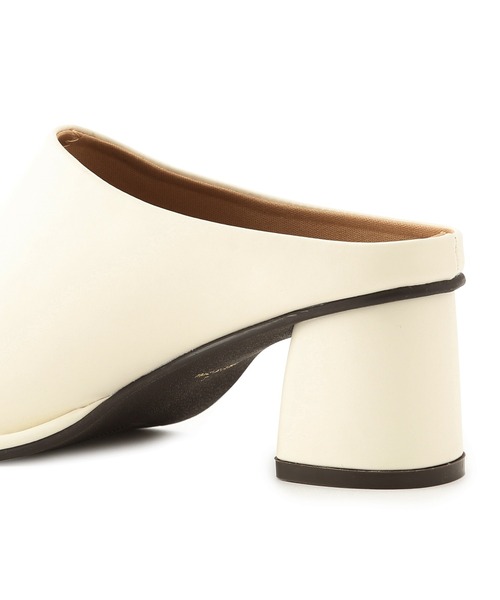 Juze（ジュゼ）の「スクエアトゥミュール（その他シューズ・レディース・ブラック/ホワイト/シルバー・L/M/S）」の11枚目の写真