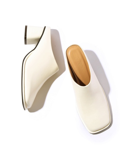 Juze（ジュゼ）の「スクエアトゥミュール（その他シューズ・レディース・ブラック/ホワイト/シルバー・L/M/S）」の14枚目の写真