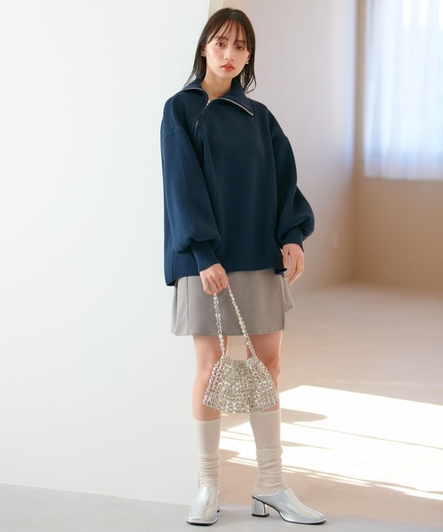 Juze（ジュゼ）の「スクエアトゥミュール（その他シューズ・レディース・ブラック/ホワイト/シルバー・L/M/S）」の22枚目の写真