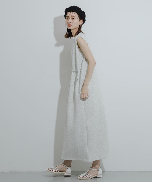 SENSE OF PLACE by URBAN RESEARCH（センスオブプレイスバイアーバンリサーチ）の「サーモベレー（ハンチング/ベレー帽・レディース・アイボリー/ブラック・ONE）」の6枚目の写真