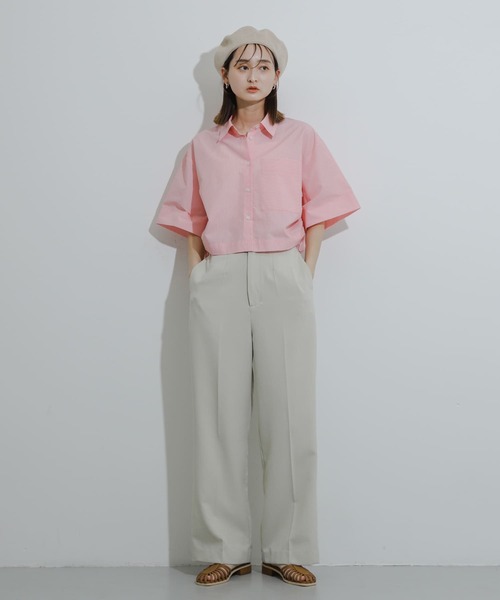 SENSE OF PLACE by URBAN RESEARCH（センスオブプレイスバイアーバンリサーチ）の「サーモベレー（ハンチング/ベレー帽・レディース・アイボリー/ブラック・ONE）」の14枚目の写真