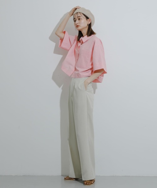 SENSE OF PLACE by URBAN RESEARCH（センスオブプレイスバイアーバンリサーチ）の「サーモベレー（ハンチング/ベレー帽・レディース・アイボリー/ブラック・ONE）」の16枚目の写真