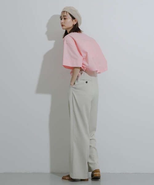 SENSE OF PLACE by URBAN RESEARCH（センスオブプレイスバイアーバンリサーチ）の「サーモベレー（ハンチング/ベレー帽・レディース・アイボリー/ブラック・ONE）」の18枚目の写真