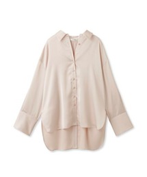 SNIDEL | バックスリットサテンシャツ(シャツ/ブラウス)