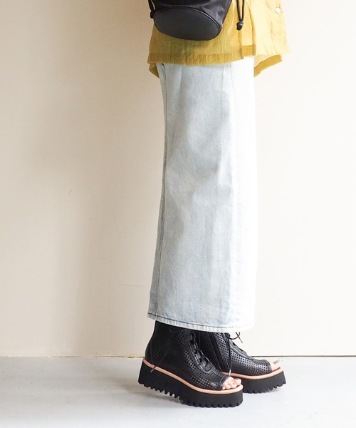 あしながおじさん（アシナガオジサン）の「軽量│厚底レースアップブーツサンダル　7210115（ブーツ・レディース・ブラック/ライトベージュ/アッシュ・22.5cm/23.0cm/23.5cm/24.0cm/24.5cm）」の13枚目の写真