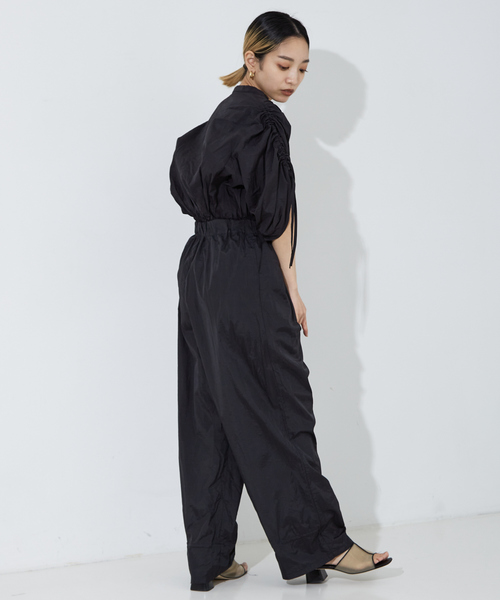 NOMINE（ノミネ）の「【セットアップ着用可】ワッシャースキッパーギャザーシャツ（シャツ/ブラウス・レディース・ブラック/カーキ/ホワイト・フリー）」の19枚目の写真