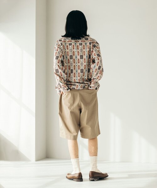 JOURNAL STANDARD（ジャーナルスタンダード）の「ネイティブパターン CPO シャツジャケット（その他アウター・メンズ・ブラック系その他/アイボリー/ネイビー/レンガ・MEDIUM/LARGE）」の16枚目の写真