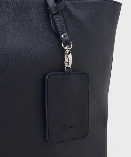 tk.TAKEO KIKUCHI(ティーケータケオキクチ)の「◆レザー調トートバッグ(トートバッグ・メンズ・ブラック系/ブルー系その他/ダークブラウン/ブラック・00)」の15枚目の写真