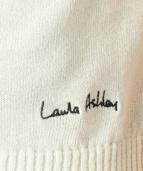 LAURA ASHLEY(ローラアシュレイ)の「【日本製】コンパクトヤーン プルオーバー(ニット/セーター・レディース・ライトグレー/オレンジ/アイボリー・38)」の18枚目の写真