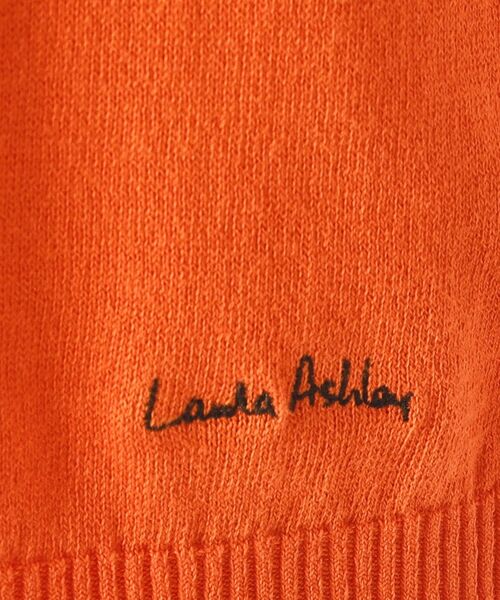 LAURA ASHLEY(ローラアシュレイ)の「【日本製】コンパクトヤーン プルオーバー(ニット/セーター・レディース・ライトグレー/オレンジ/アイボリー・38)」の10枚目の写真