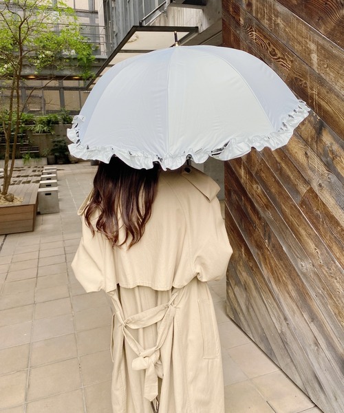 Chloe日傘 Amazon | クロエイエロー LONG PARASOL 遮光 遮熱 50cm 晴雨兼用