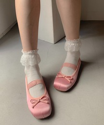 SHEPP（シープ）の「リボン バレエシューズ（バレエシューズ）」