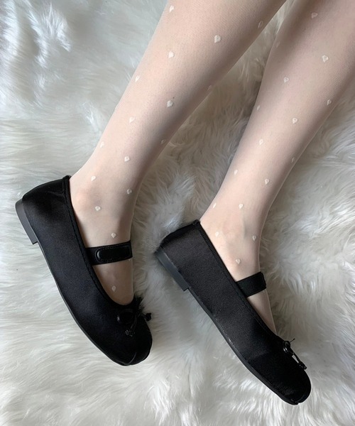 PRE-SUMMRER-SALE リボン ニュアンス バレエシューズ Prima