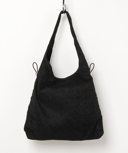MAISON mou(メゾンムー)の「【recomend selection/セレクト】サイドギャザーワンハンドルバッグ(トートバッグ・レディース・オフホワイト/ブラック・FREE)」の3枚目の写真
