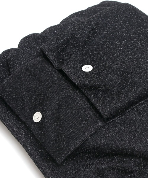 MAISON mou(メゾンムー)の「【recomend selection/セレクト】サイドギャザーワンハンドルバッグ(トートバッグ・レディース・オフホワイト/ブラック・FREE)」の14枚目の写真