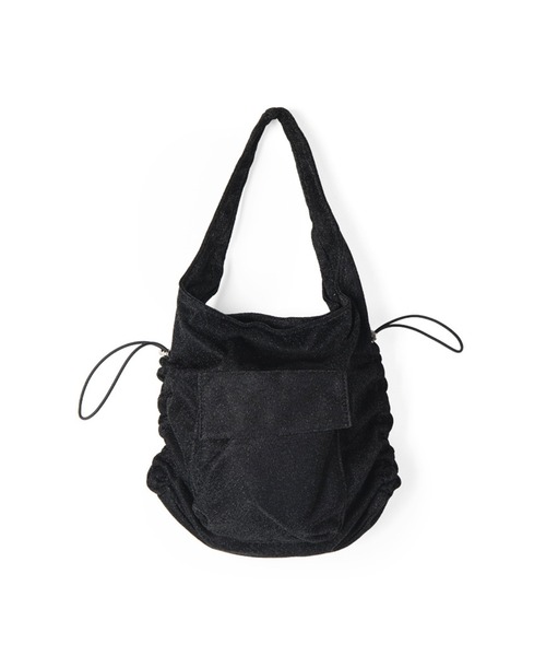 MAISON mou(メゾンムー)の「【recomend selection/セレクト】サイドギャザーワンハンドルバッグ(トートバッグ・レディース・オフホワイト/ブラック・FREE)」の13枚目の写真