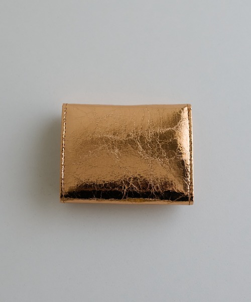 DISCOAT(ディスコート)の「メタリックミニウォレット(財布・レディース・ブラック/ピンクゴールド/シルバー・FREE)」の13枚目の写真