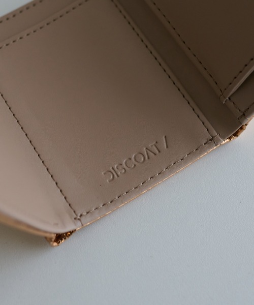 DISCOAT(ディスコート)の「メタリックミニウォレット(財布・レディース・ブラック/ピンクゴールド/シルバー・FREE)」の10枚目の写真
