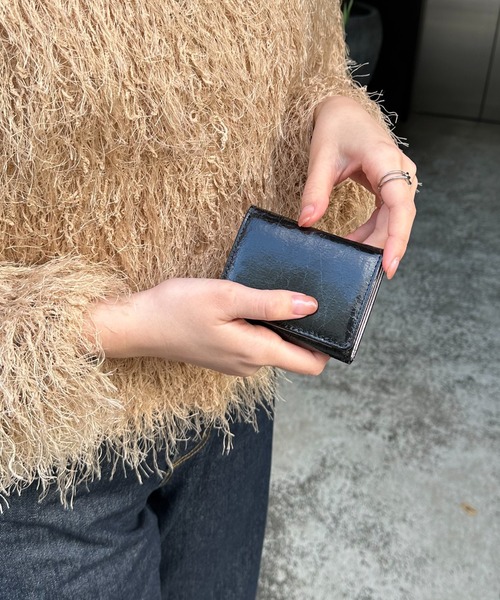 DISCOAT(ディスコート)の「メタリックミニウォレット(財布・レディース・ブラック/ピンクゴールド/シルバー・FREE)」の7枚目の写真