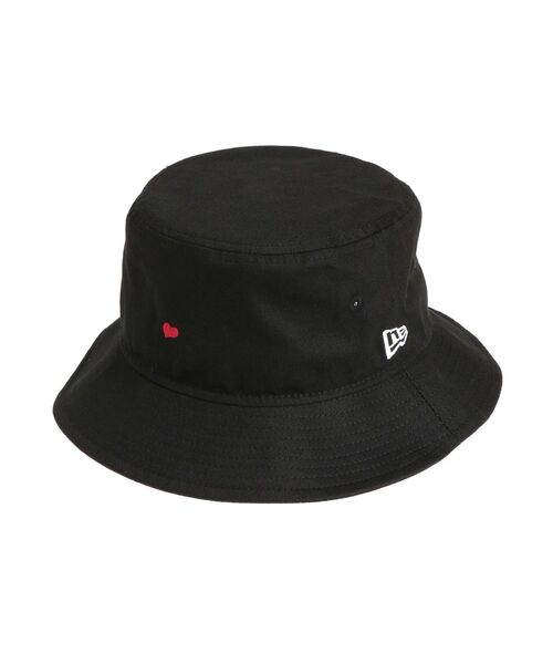NEW ERA（ニューエラ）の「【NEW ERAコラボ】ハートバケットハット（ハット・レディース・ブラック・FREE）」の7枚目の写真