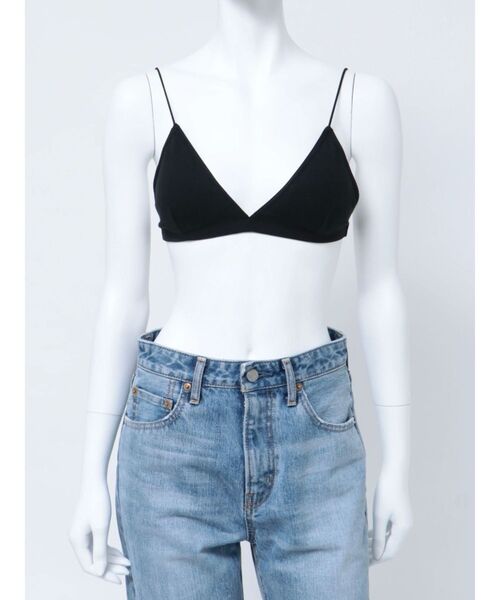 Ungrid（アングリッド）の「テレコブラトップ（チューブトップ・レディース・ブラック/ヘザーグレー/オフホワイト・FREE）」の7枚目の写真