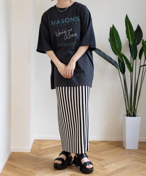 未使用UNITED ARROWS ニットレプシィムスカートセット セール】14ゲージアソートニットナロースカート 987470
