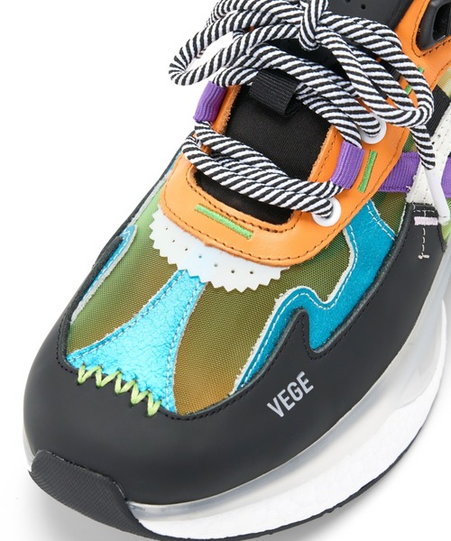VEGE(ベジ)の「VEGE Hopper(スニーカー・レディース・ベージュ/ホワイト/ミント・23.5/23/24.5/24)」の15枚目の写真