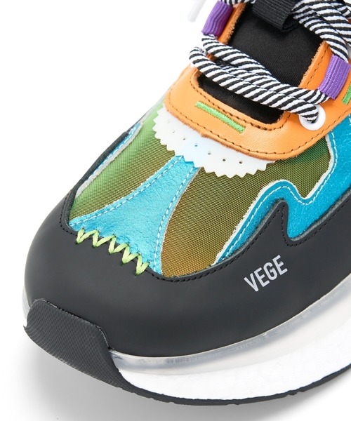 VEGE(ベジ)の「VEGE Hopper(スニーカー・レディース・ベージュ/ホワイト/ミント・23.5/23/24.5/24)」の14枚目の写真