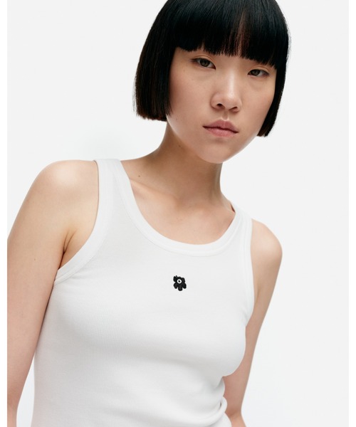 marimekko kedol unikko placementタンクトップ美品 Kedol Unikko Placement Tank top | Marimekko